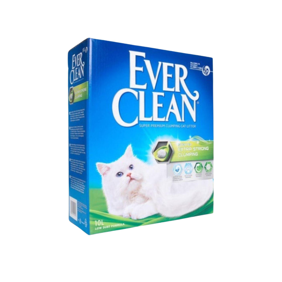 EVER CLEAN - Aberclin Scented Crystallizing Cat Litter with Extra Strong Crystallizing Formula 10 Liters