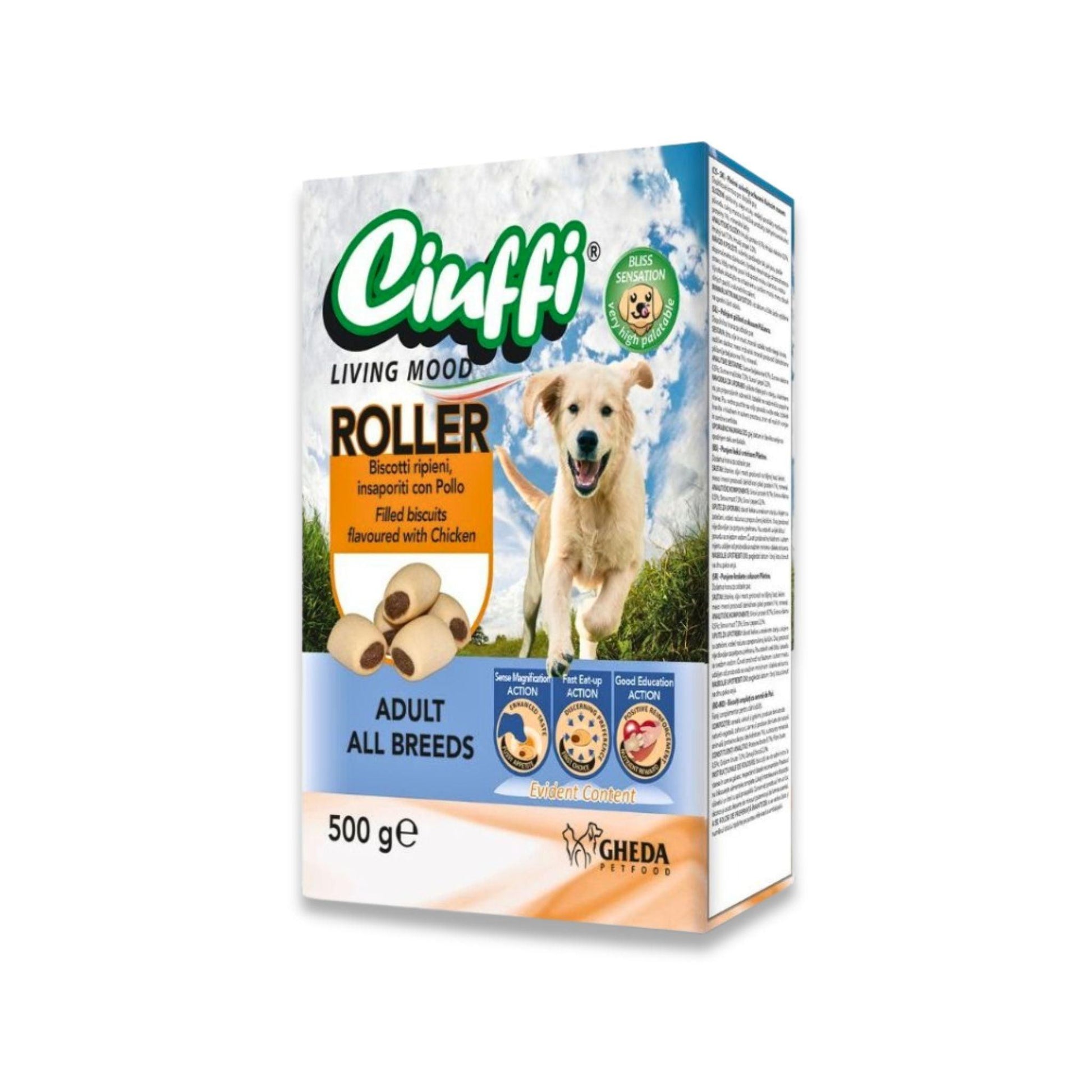 חטיף ביסקוויט דנטלי לכלבים רולר