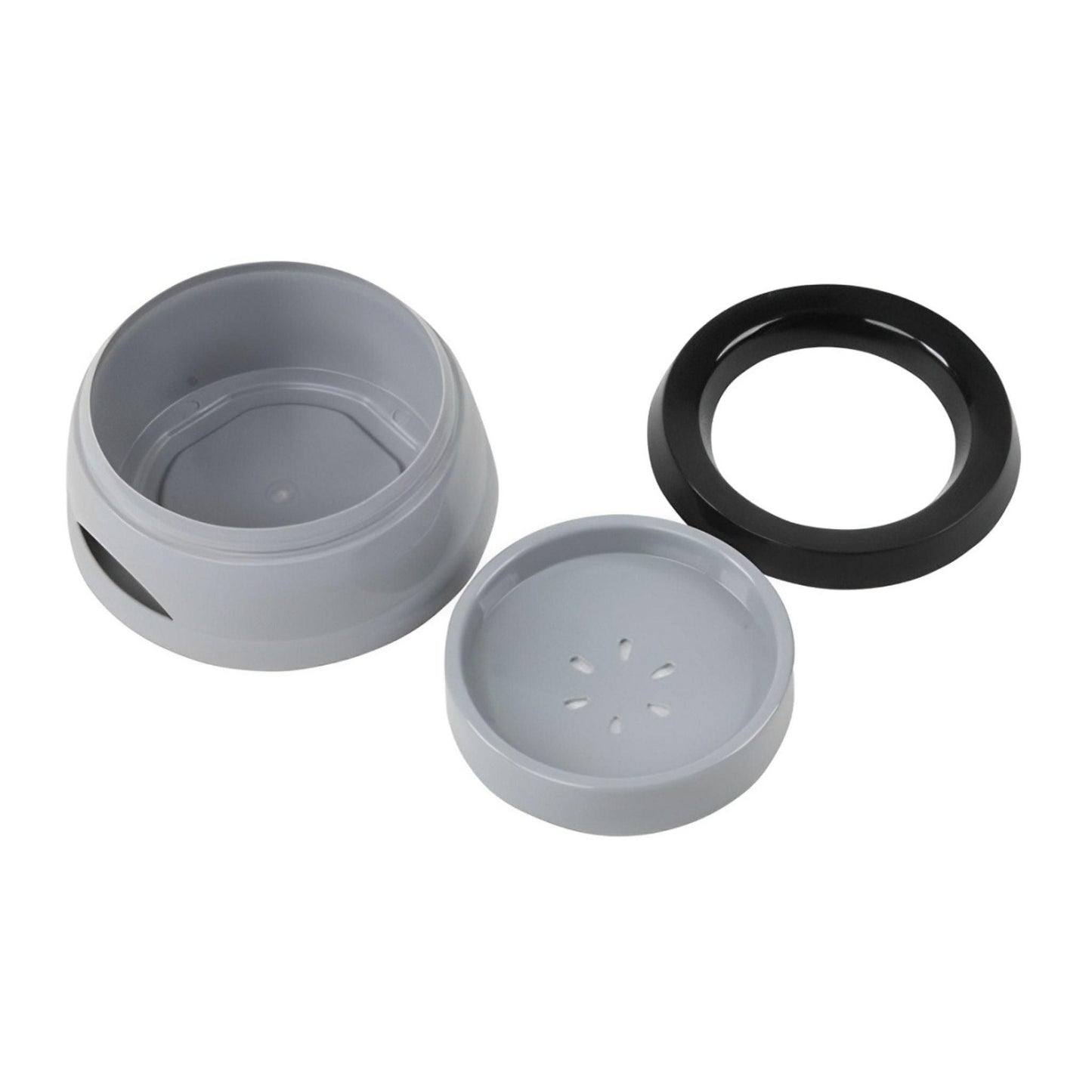 Pawise קערת מים אנטי ספיל למניעת טפטוף לכלבים וחתולים 750 מ”ל