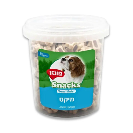 BONZO - בונזו חטיף רך לכלב מיקס 500 גרם