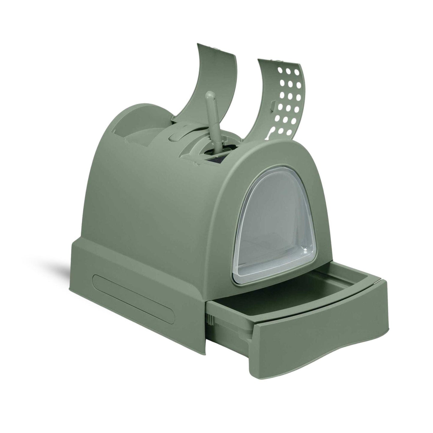 ZUMA IMAC - שירותים סגורים עם מגירה לחתול