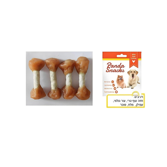 Golden Panda Double Chicken Sticks 80g Soft Panda Snacks for Dogs