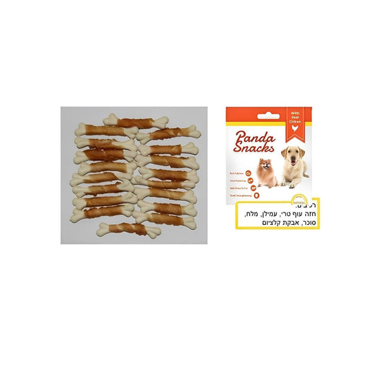 Golden Panda Chicken Calcium Sticks 80g Soft Panda Snacks for Dogs