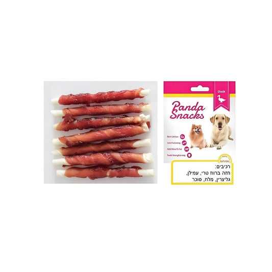 Golden Panda מקלות ברווז 80 גרם חטיפי פנדה רכים לכלבים
