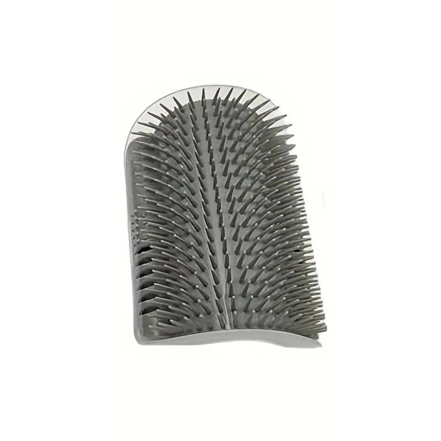 Wall-mounted massage brush for cats with comb