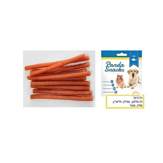 Golden Panda Закуска для собак Лососевые палочки 80 г