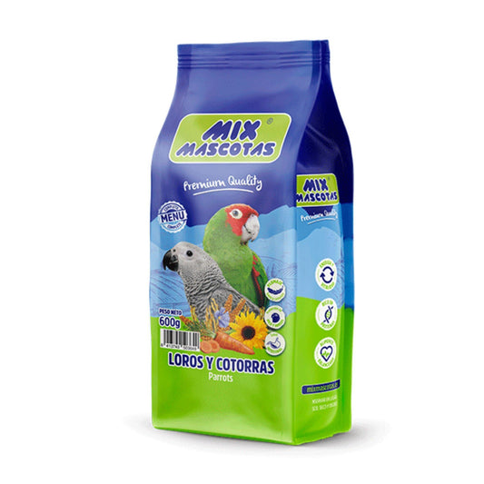 MixMascotas אוכל לתוכי גדול תערובת 4 ק״ג