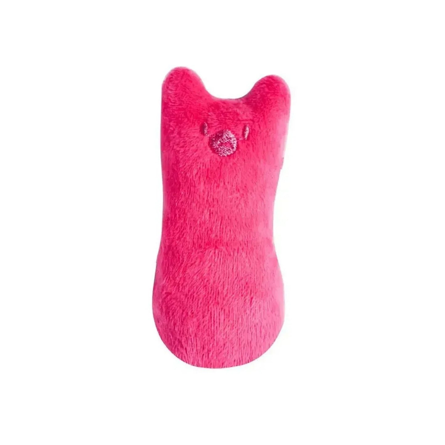Red cat chew toy