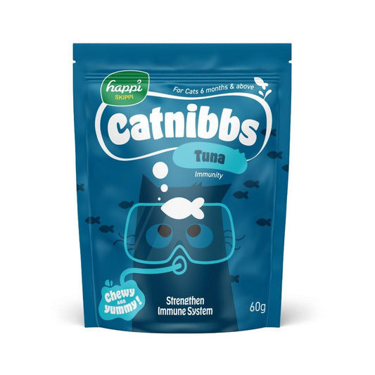 HAPPI SKIPPI - הפי סקיפי חטיף לחתול טונה 60 גרם