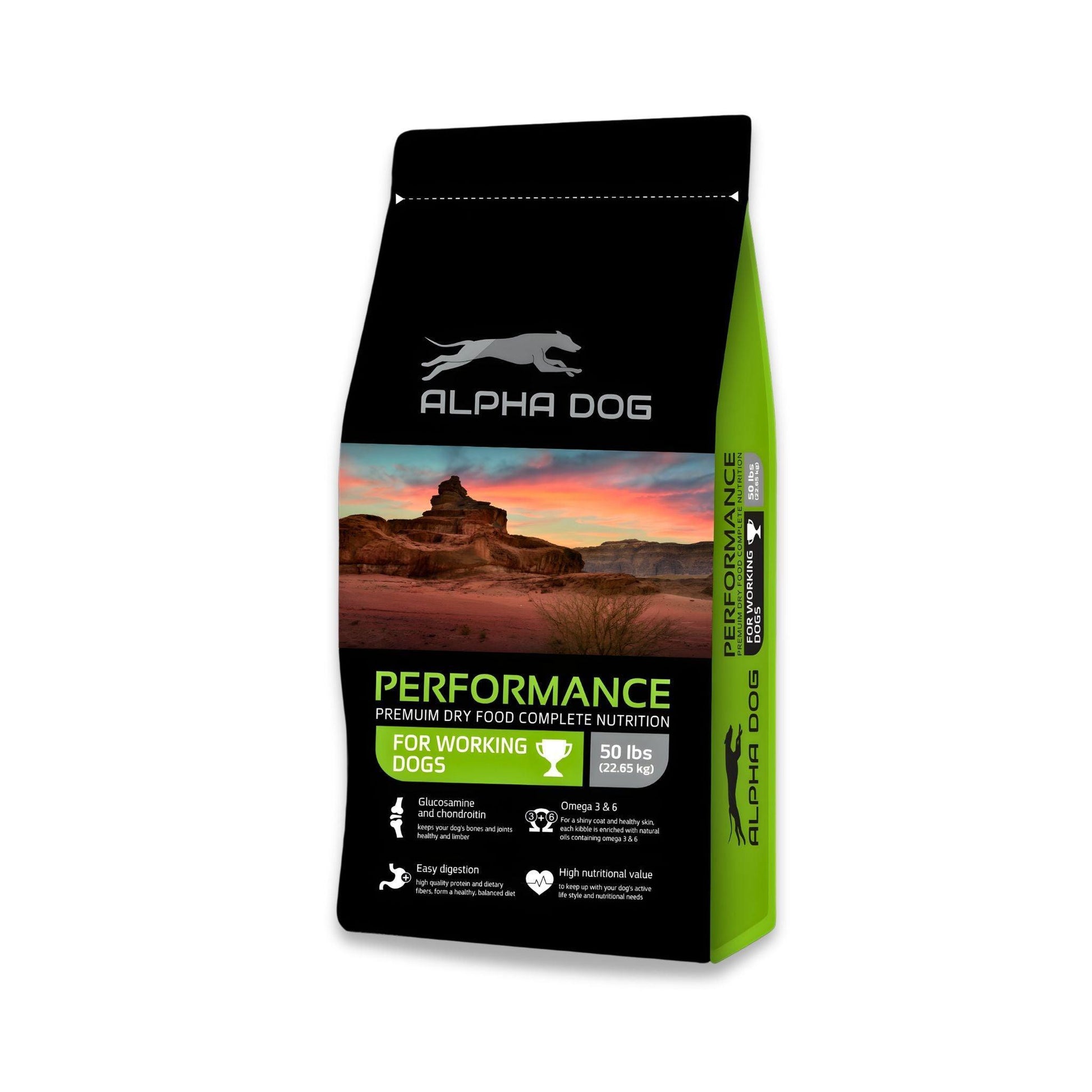 Alpha Dog Performance - אלפא דוג אוכל לכלבים פרפורמנס עוף 12 ק"ג