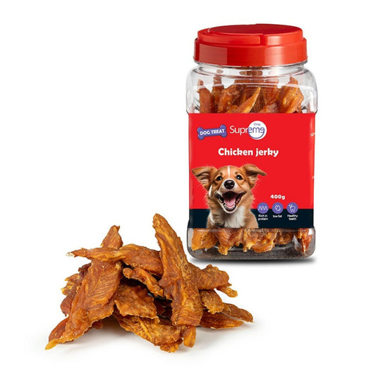 Supreme Dog - Supreme Dog Chicken Jerky Dog Snack 400 grams