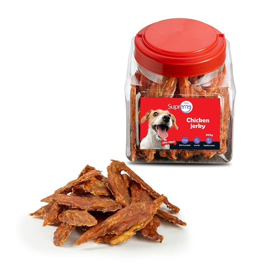 Supreme Dog - Supreme Dog Chicken Jerky Dog Snack 900 grams
