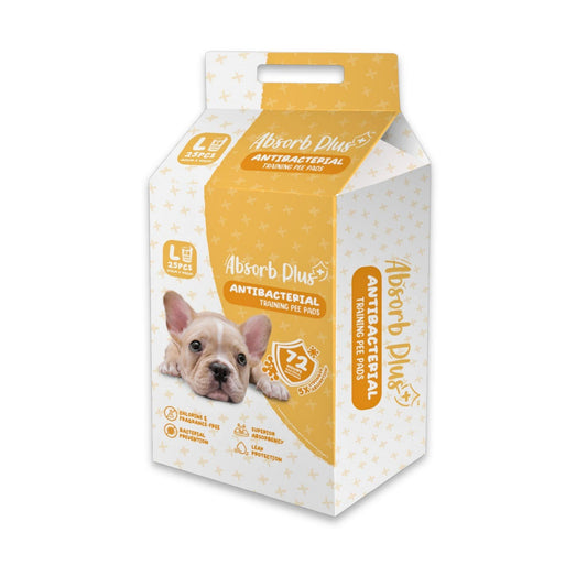 AbsorbPlus - Absorb Puppy Training Pads 25 pcs Large 60 x 90 cm