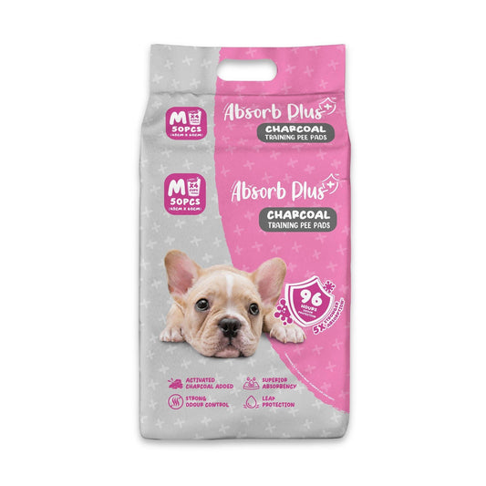 AbsorbPlus - Absorb Puppy Training Pads 50 pcs Medium 45 x 60 cm