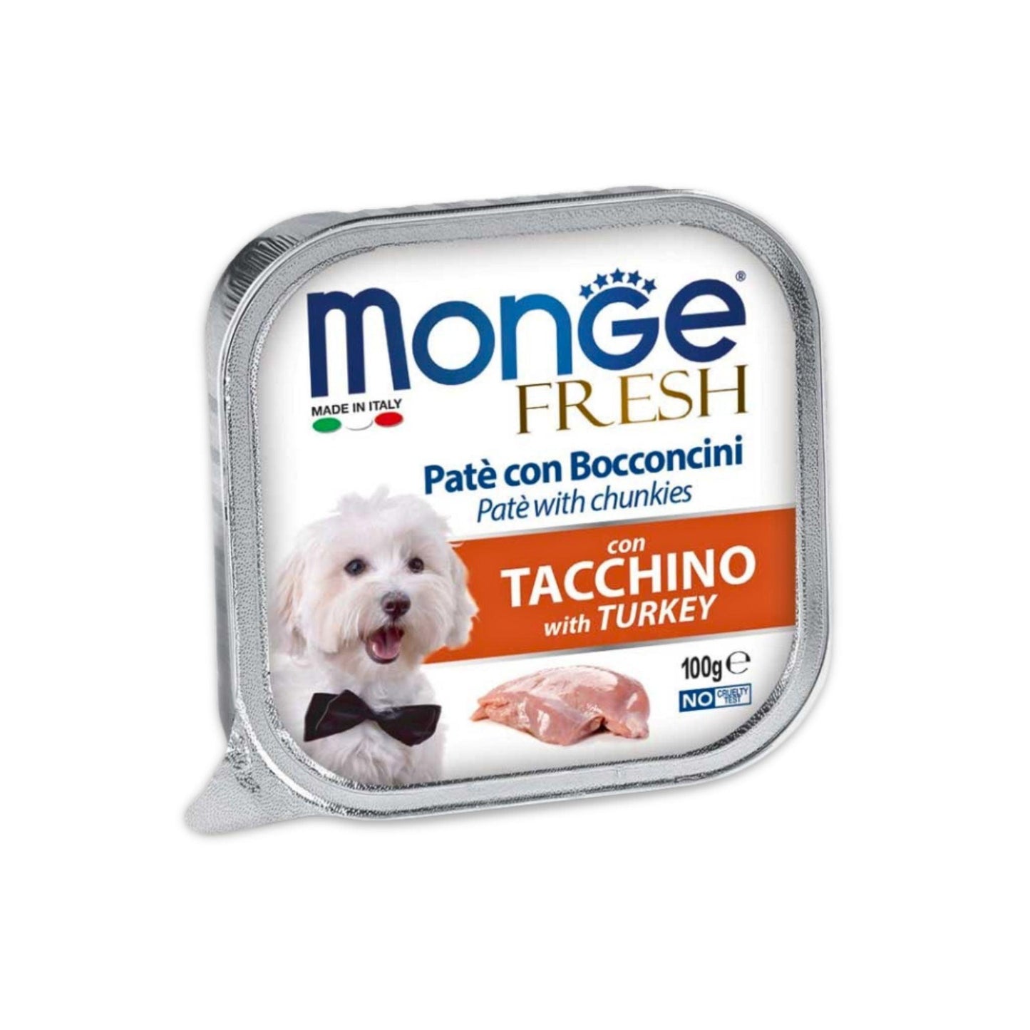 MONGE - Monge Fresh Turkey Feta Dog Treat 100g