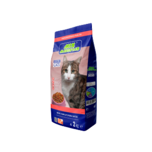 Mix Mascotas - Сухой корм для кошек Mix Mascotas со вкусом курицы и рыбы 2 кг
