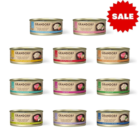 GRANDORF - Акция лакомств для кошек Грандорф 11 штук за 79₪
