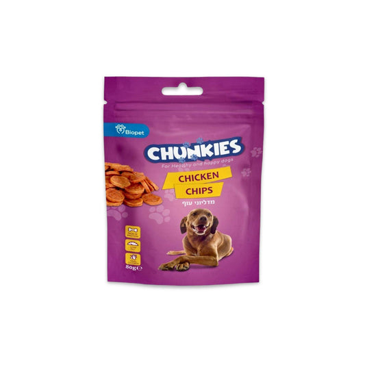 Chunkies - Chunkies Dog Chips Snack 80g