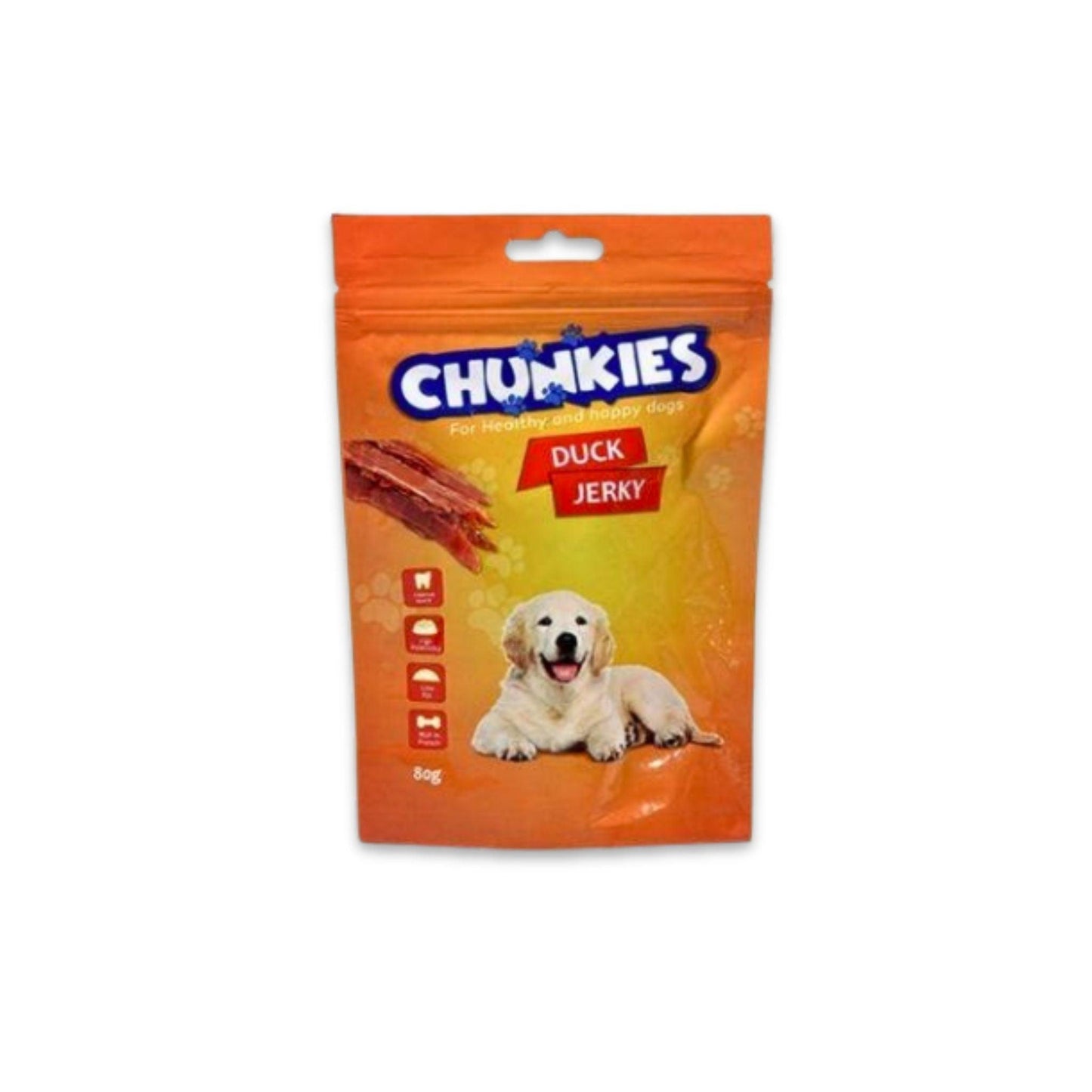 Chunkies - צ'אנקיז חטיף פילה ברווז לכלבים 500 дней