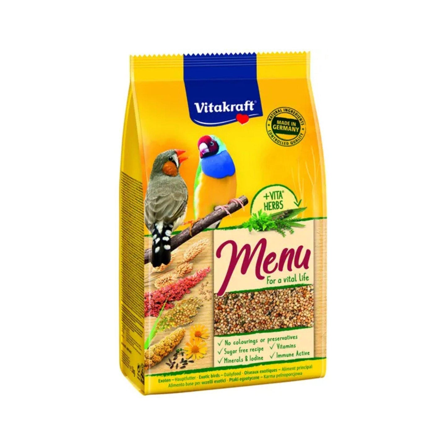 VitaKraft ויטהקראפט מזון לפינקים 1 ק״ג