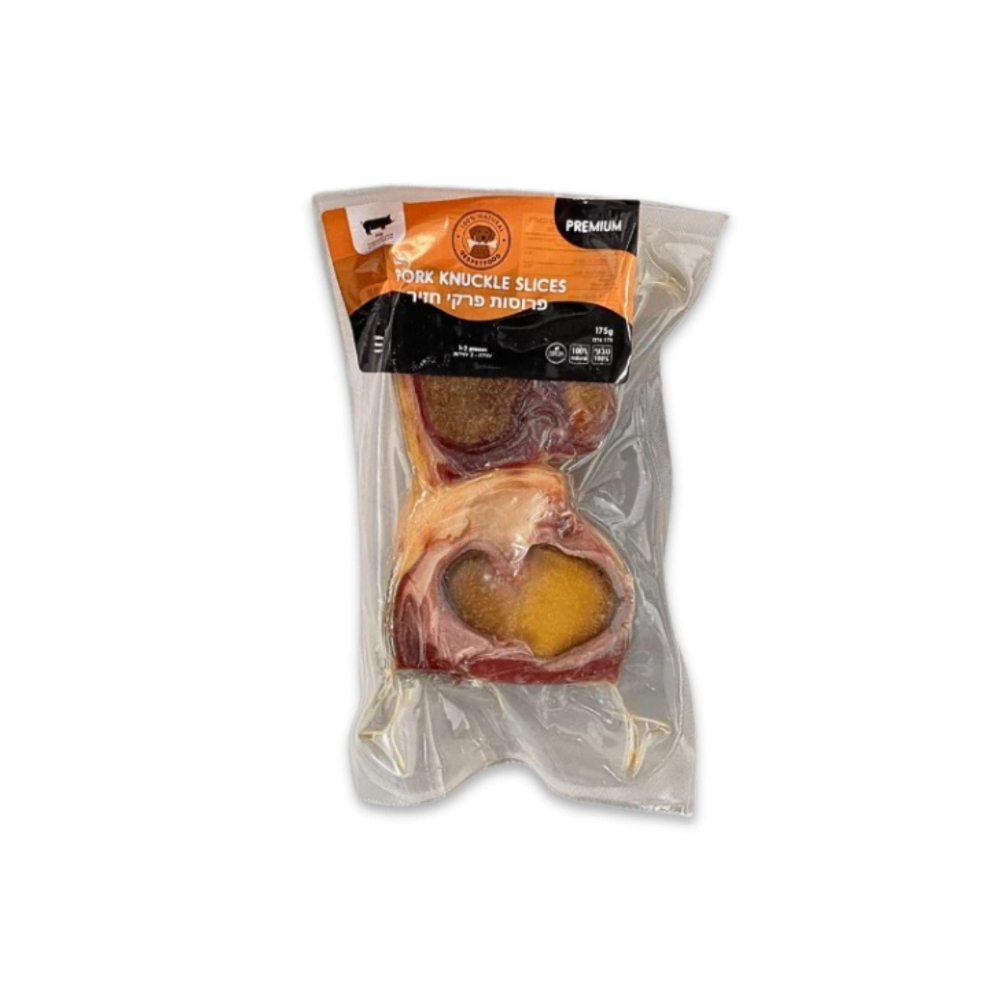 GesPetFood - עצם חזיר פרוסות פורקי פרימיום מבצע 3 יח' ב-₪59 175 גרם