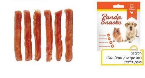 Golden Panda Закуски для собак Куриные полоски 80 г