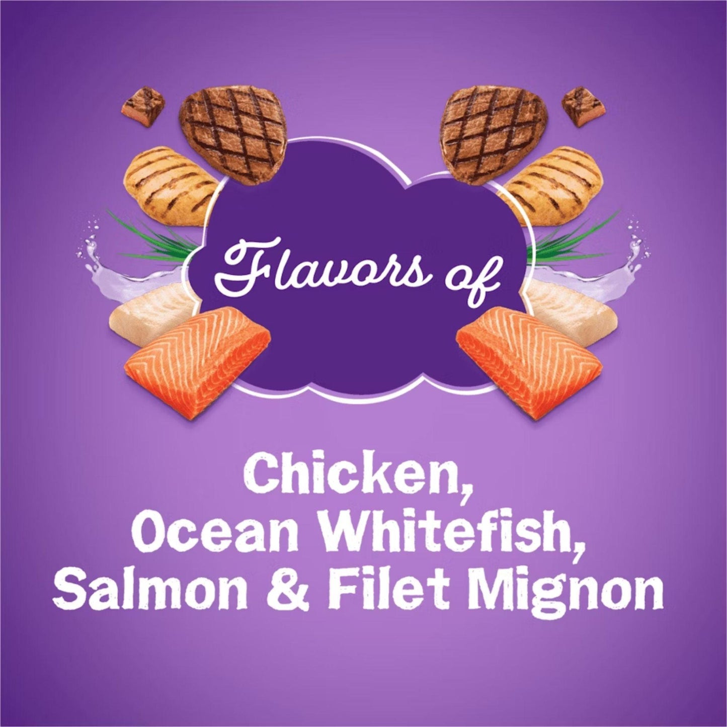 PURINA - Friskies Chicken & Salmon פריסקיז מעדני החתול עוף דגים ובקר 1.4 ק"ג