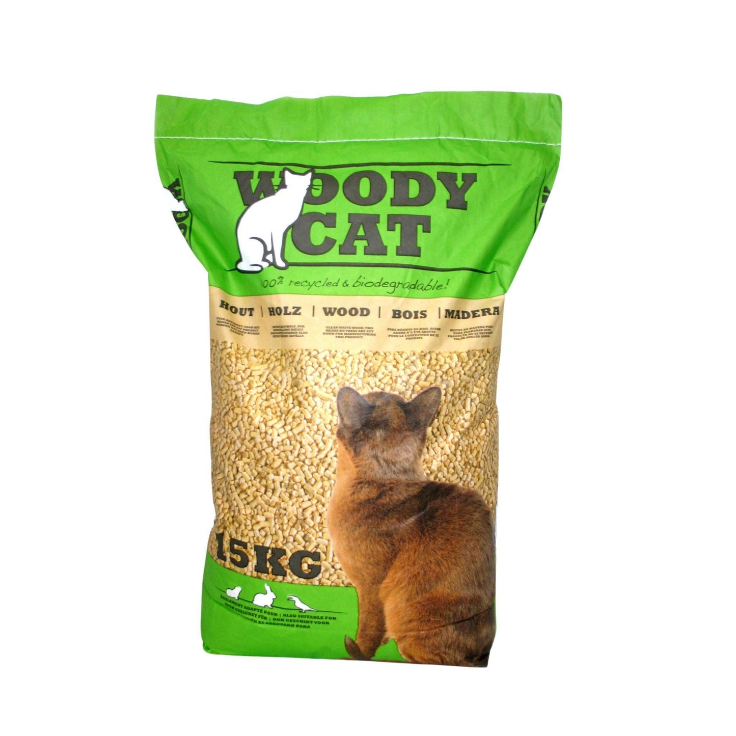 Woody Cat Woody Cat Chips 15 kg