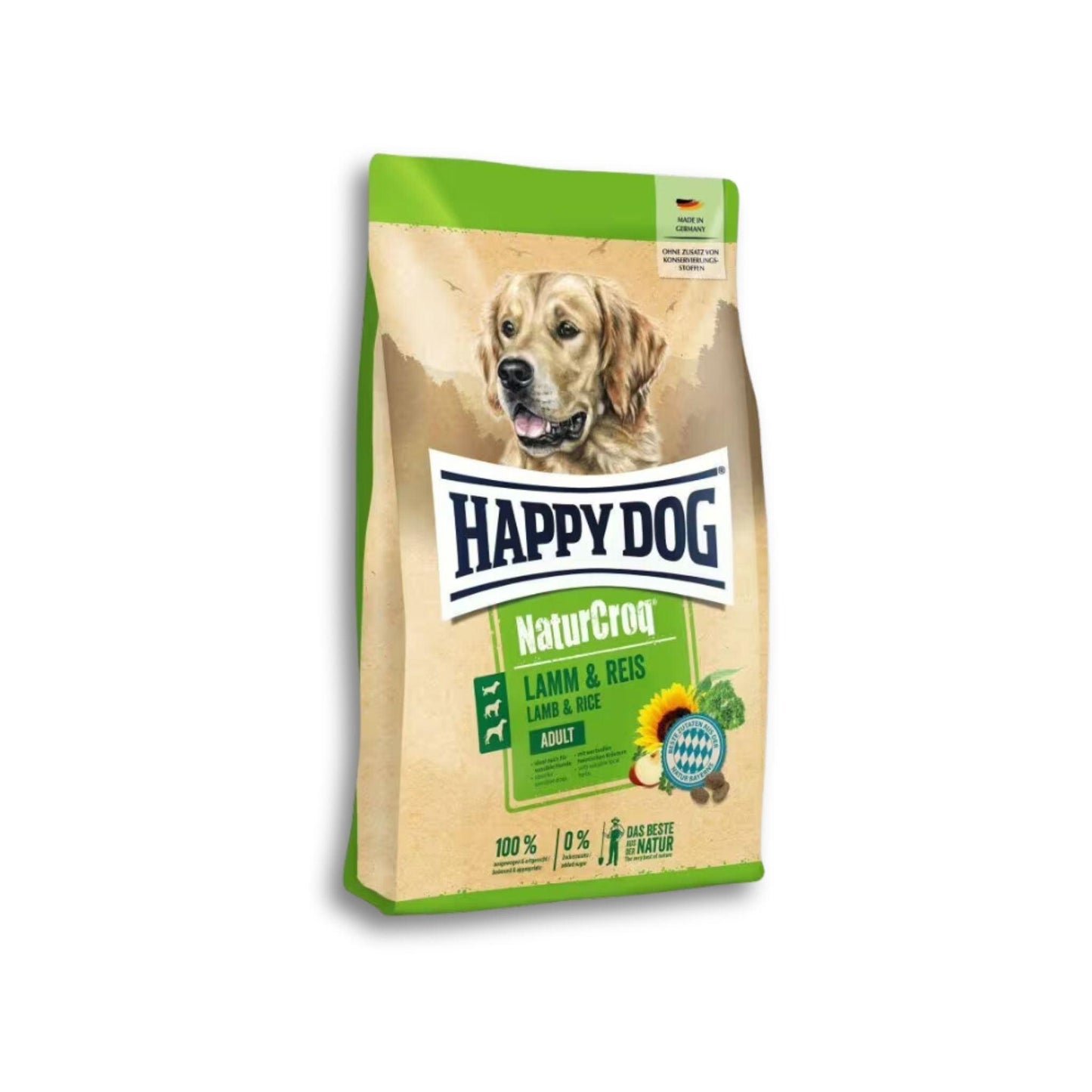 Happy Dog - NaturCroq Lamb הפי דוג לכלבים נייצ'ר קרוק טלה 4 ק"ג