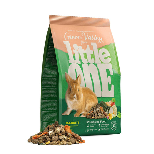 Little One Green Valley Little One Fiber Food для кроликов 750 грамм