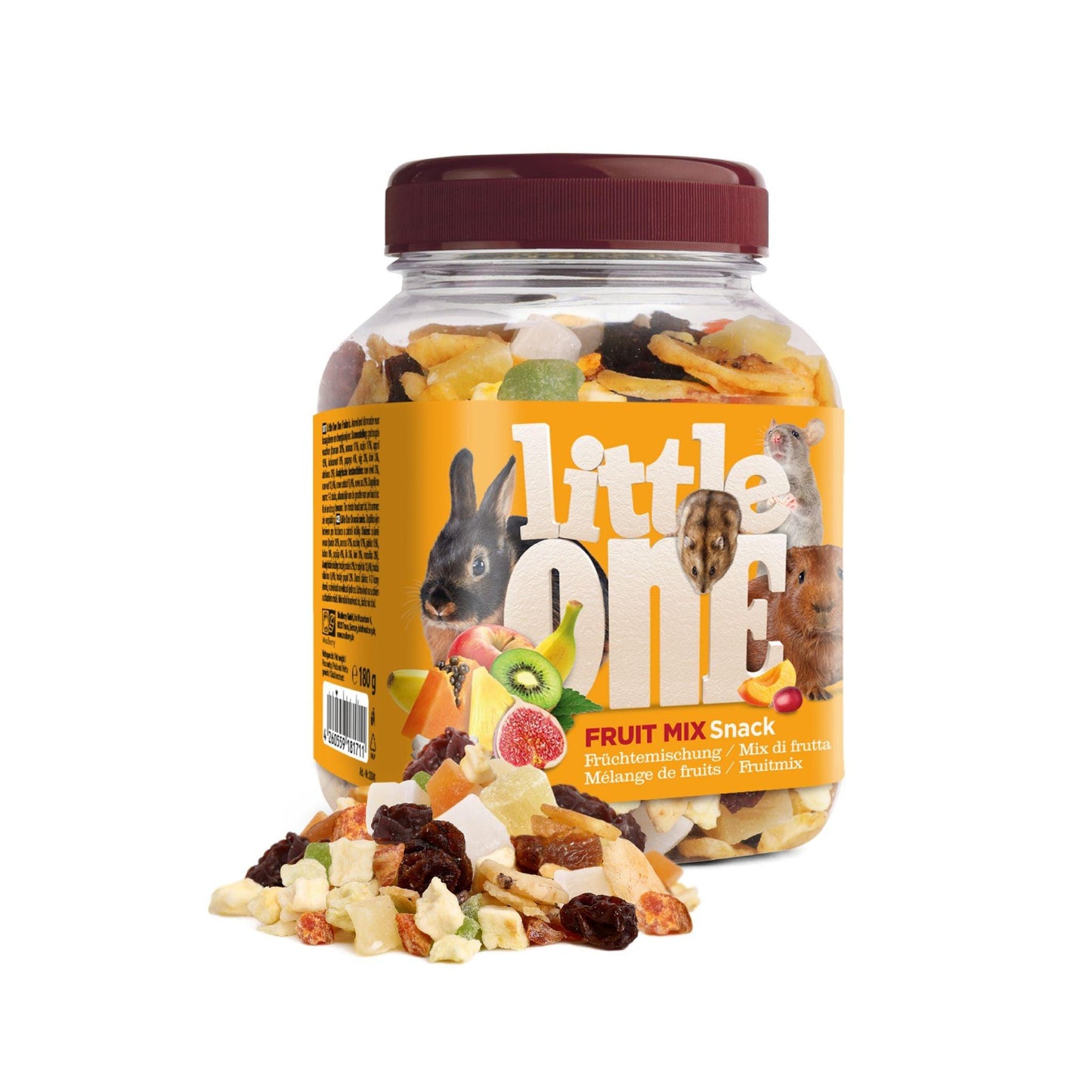 Little One ליטל וואן חטיף מיקס פירות למכרסמים 200 גרם