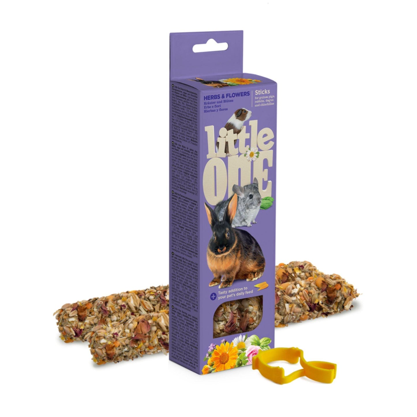 Little One חטיף מקלות עשבים ופרחים למכרסמים 110 גרם