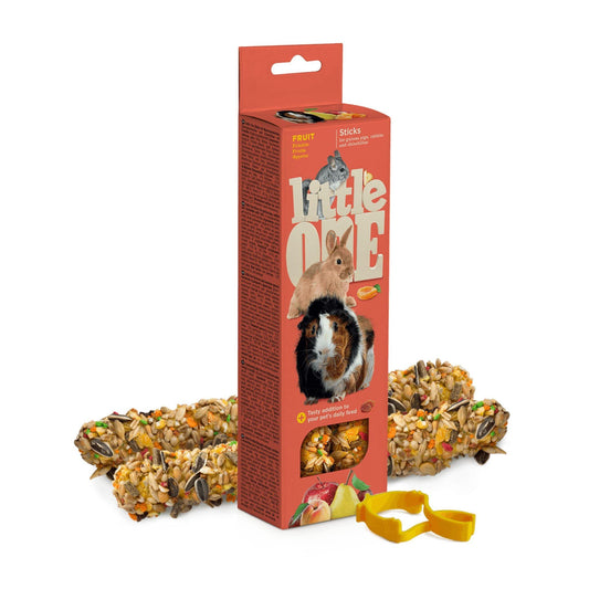 Little One ליטל וואן מקלות פירות למכרסמים 120 גרם