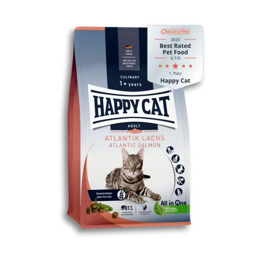 Happy Cat - Adult Salmon הפי קט סלמון לחתולים בוגרים 10 ק"ג