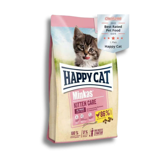 Happy Cat Minkas - Kitten Chicken הפי קט מינקס קיטן עוף 1.5 ק"ג
