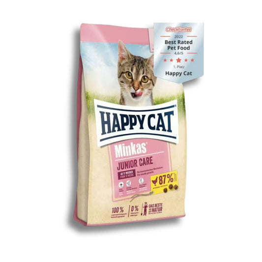 Happy Cat Minkas - Junior Chicken הפי קט מינקס ג’וניור עוף 1.5 ק”ג