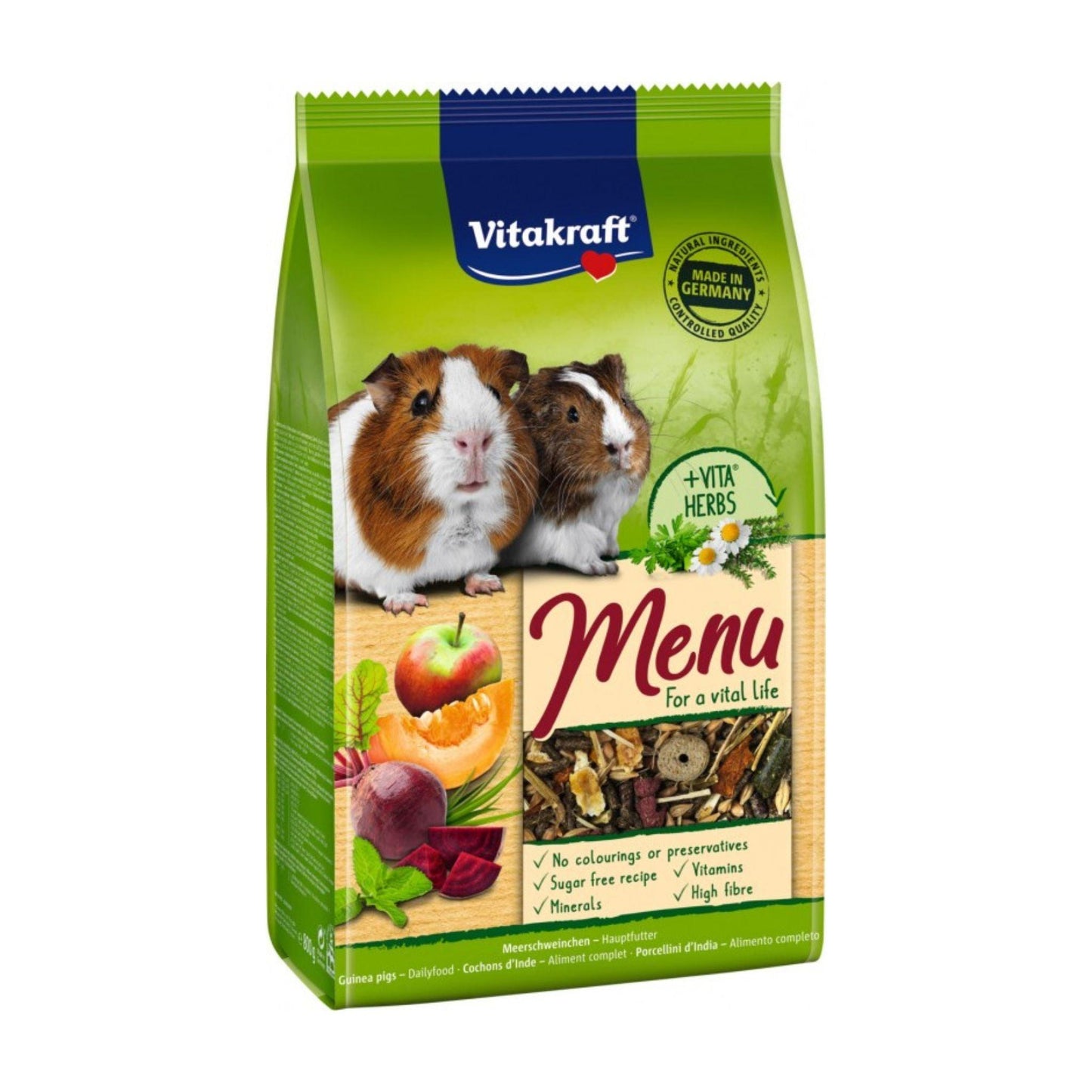 Vitakraft ויטאקראפט מזון מלא לשרקנים 1 ק”ג