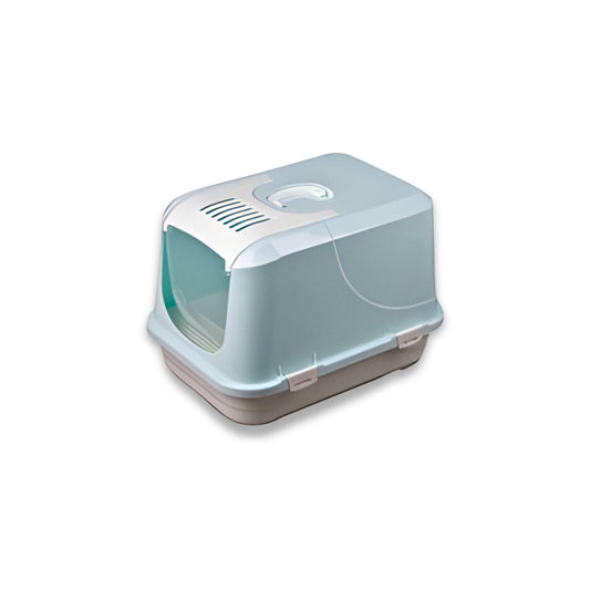 Litter Box - XL שירותים סגורים לחתול גדול עם כף ניקוי