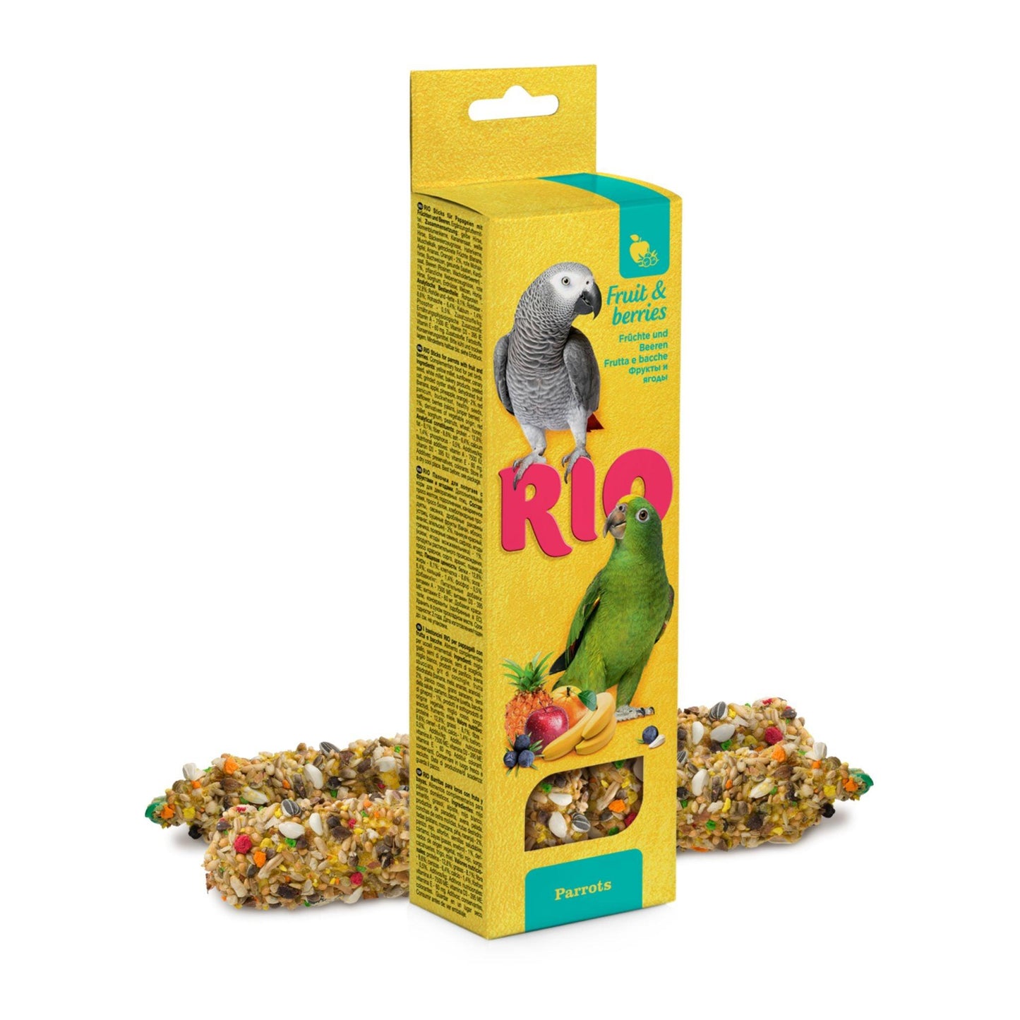 RIO ריו חטיף מקל עם אגוזים ודבש לתוכים גדולים 180 גרם