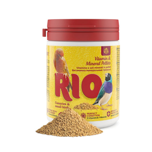 RIO ריו כופתיות ויטמינים ומינרלים לציפורים 120 גרם