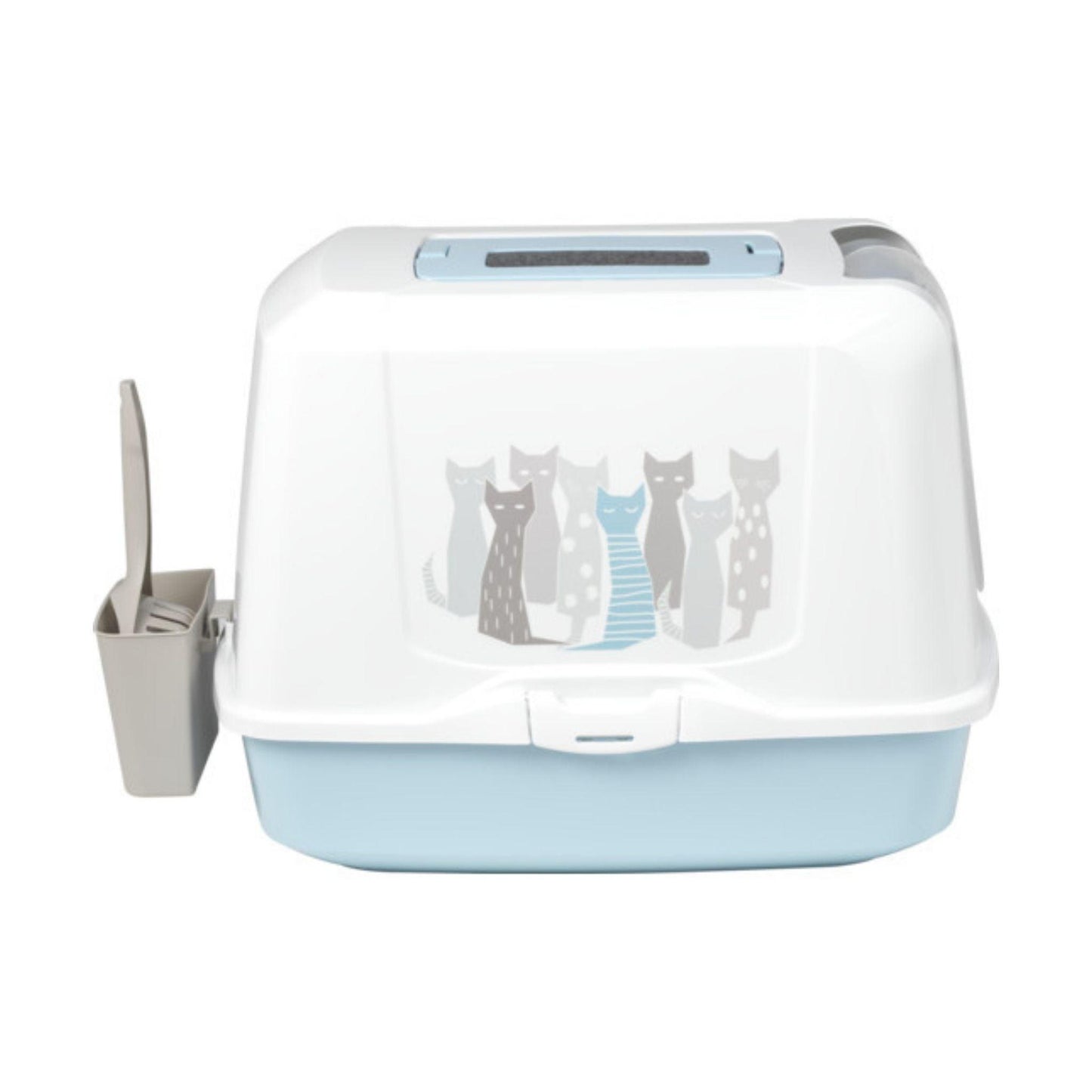 MODERNA שירותים סגור לחתולים ארגז חול מעוצב מודרנה