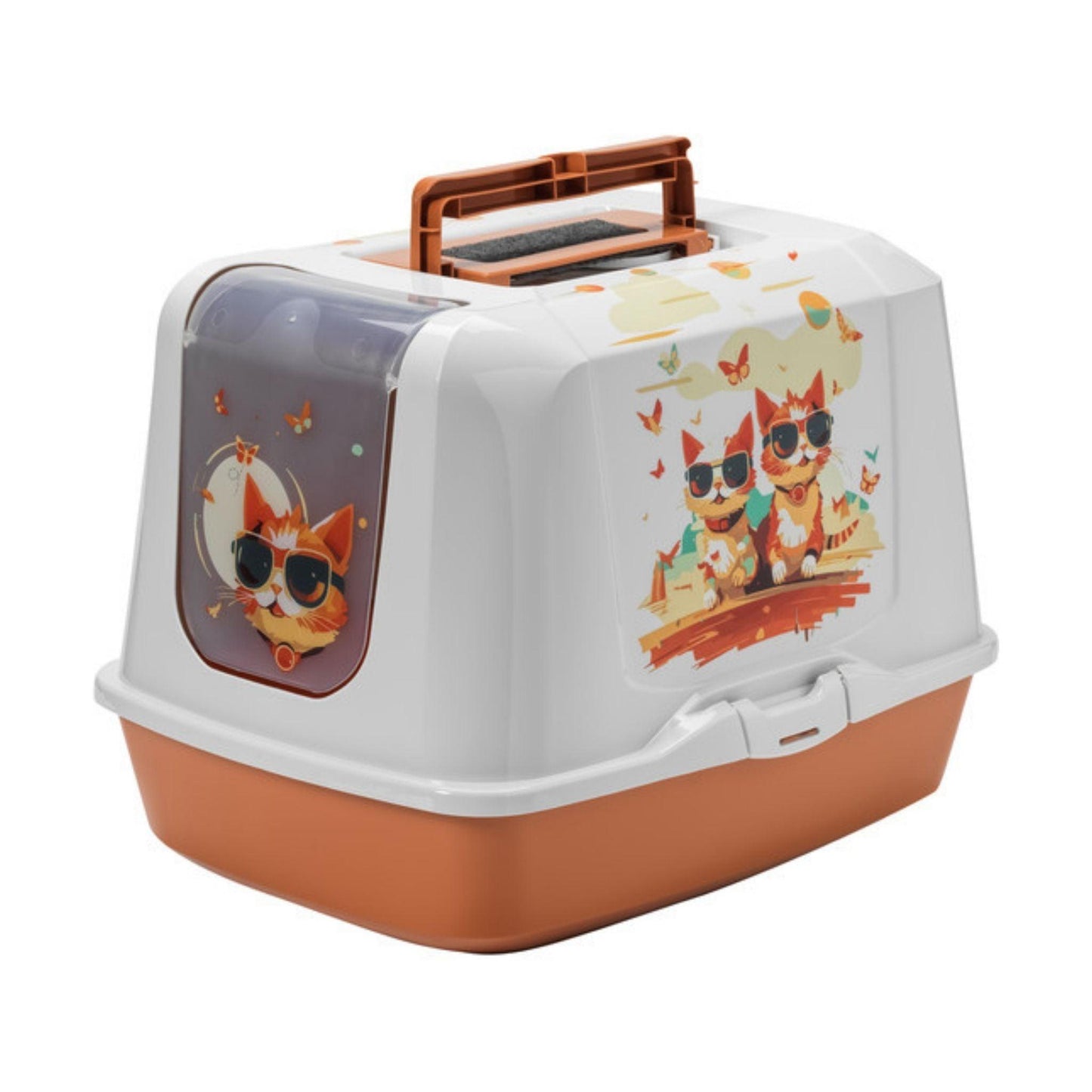 MODERNA שירותים סגור לחתול דגם אינדי ולואיז מעוצב מודרנה