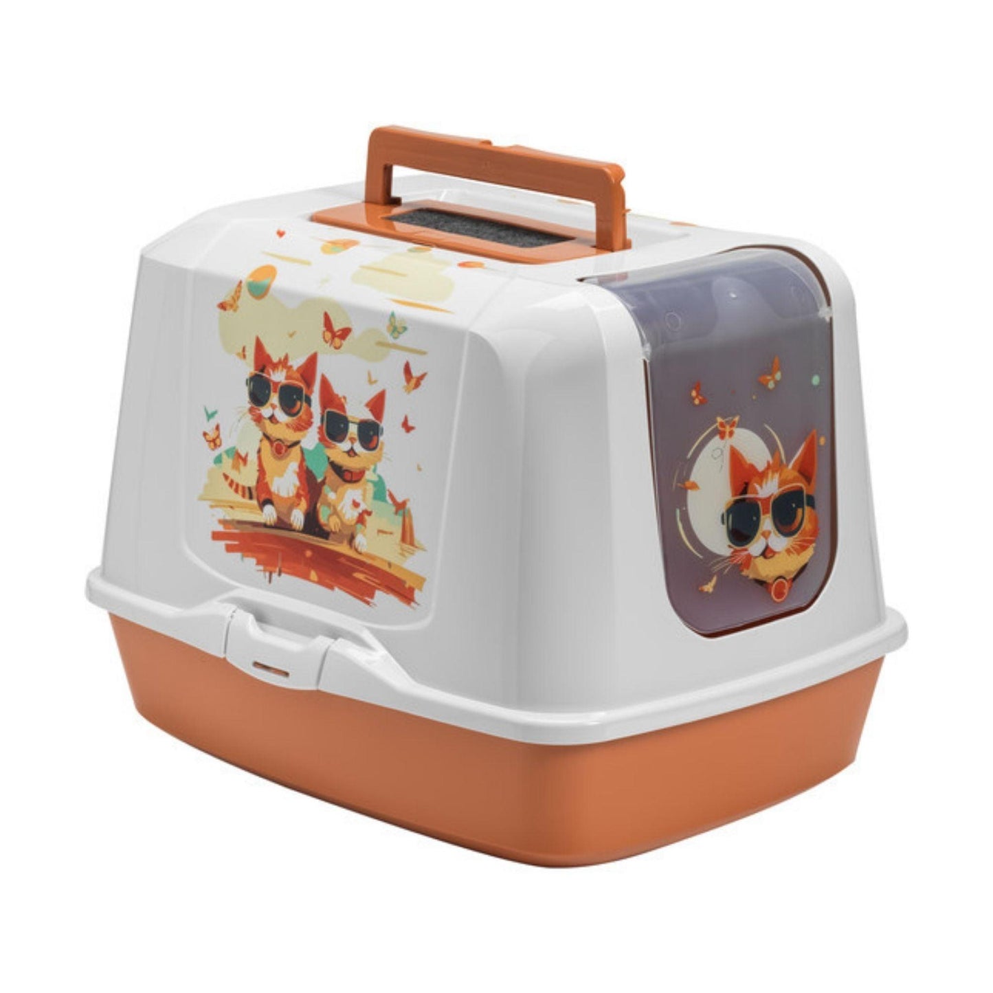 MODERNA שירותים סגור לחתול דגם אינדי ולואיז מעוצב מודרנה