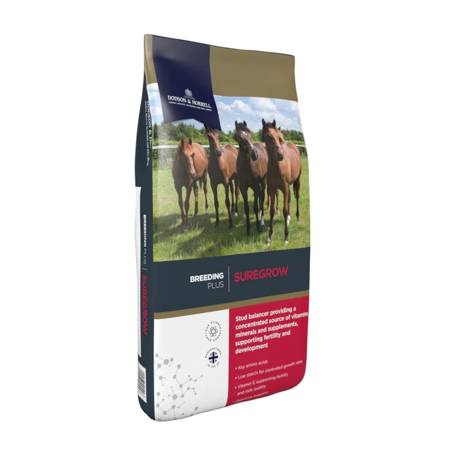 DODSON & HORRELL SUREGROW דודסון והורל תערובת שורגרוו לסוסים 20 ק”ג