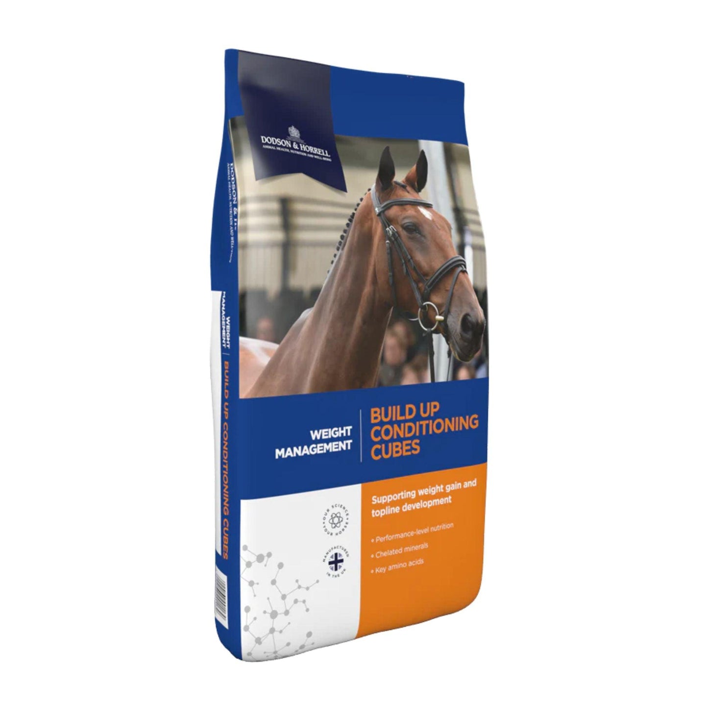 DODSON & HORRELL BUILD UP דודסון והורל בילד אפ לסוסים לחיזוק ושיפור מצב הגוף 20 ק”ג