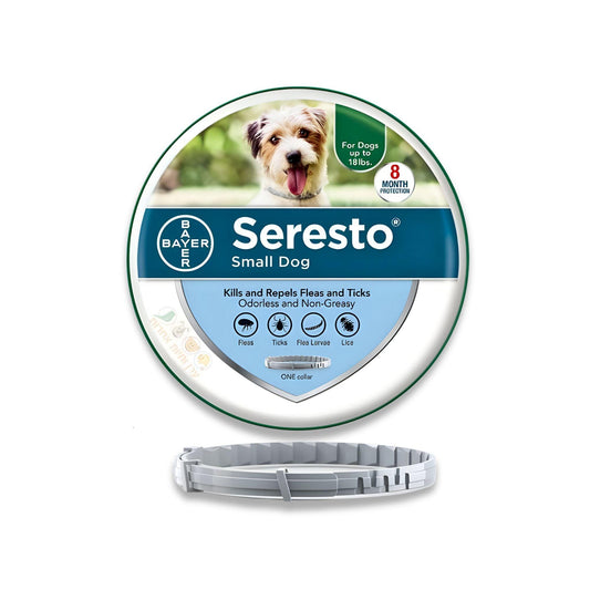 Seresto Collar - קולר סרסטו נגד פרעושים וקרציות לכלב קטן עד 8 ק"ג