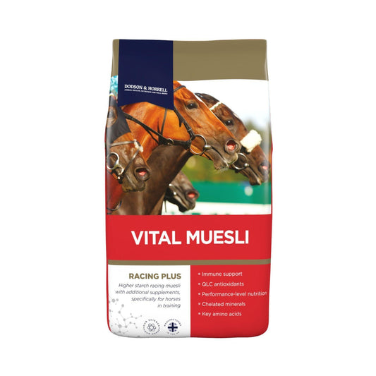 DODSON & HORRELL VITAL MUESLI דודסון והורל ויטל מזון לסוסים 20 ק”ג