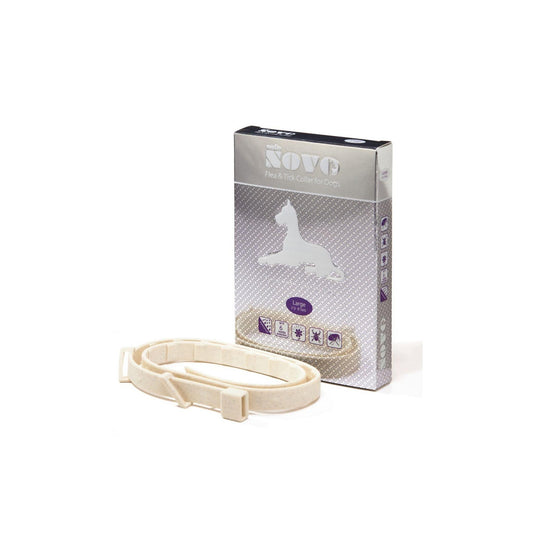 Novo Collar - קולר נובו נגד פרעושים וקרציות לכלב גדול מעל 8 ק"ג