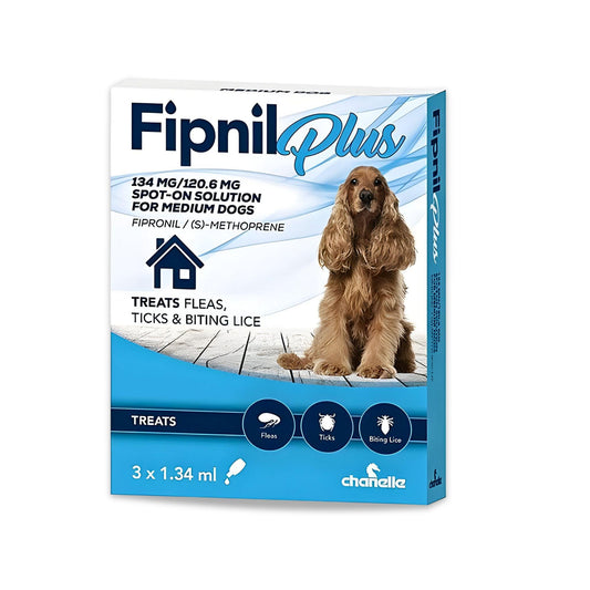 Fipnil - אמפולות נגד פרעושים וקרציות לכלבים במשקל 10-20 ק"ג