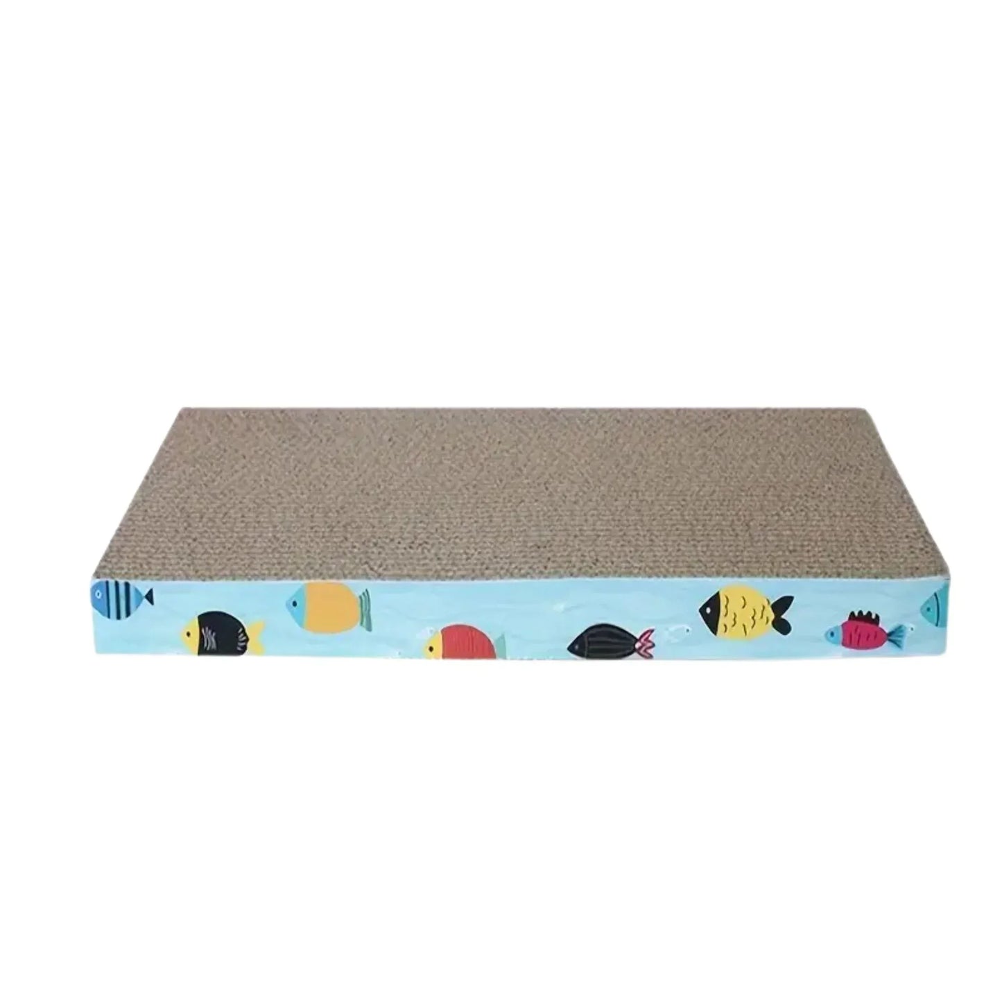 Thick corrugated cardboard cat scratching post